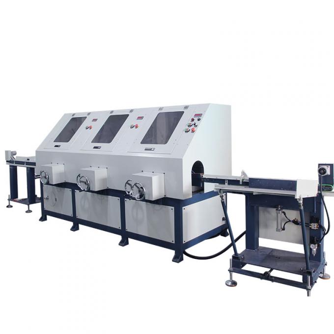 4 Kepala Square Stainless Steel Tube Polishing Machine Efisiensi Tinggi 5