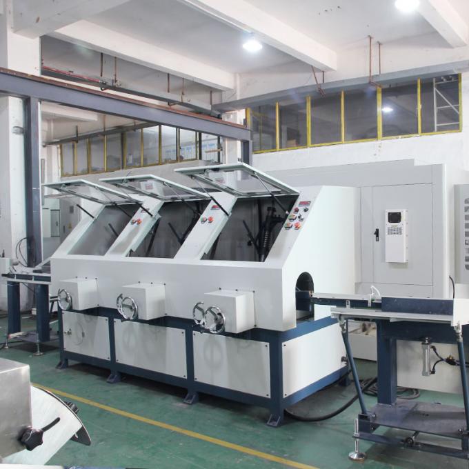 4 Kepala Square Stainless Steel Tube Polishing Machine Efisiensi Tinggi 6