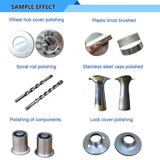 Metal Silinder Otomatis Metal Empat Stasiun Disk Cnc Mirror Cnc Alat Penggilingan Elektro Polishing Mesin untuk stainless steel 3