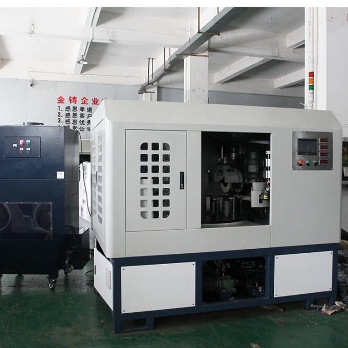 Metal Silinder Otomatis Metal Empat Stasiun Disk Cnc Mirror Cnc Alat Penggilingan Elektro Polishing Mesin untuk stainless steel 8