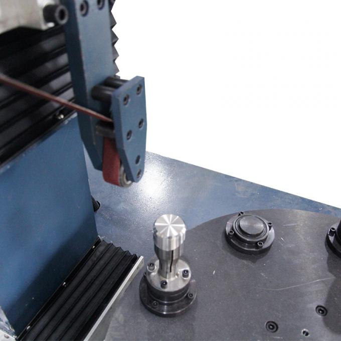 No.4 Bagian luar Cover Metal Industrial Double Head Sanding Disc Polishing Machine Wire Drawing Machine Untuk Wire Baja 7