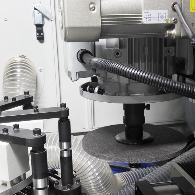 Kecepatan Tinggi Industri Otomatis Metal Permukaan Stainless Steel Cup Mirror 2 Kepala Rotary Polishing Machine 8