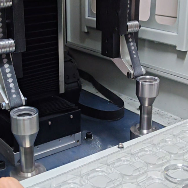 Produk Lapisan Bulat Polished 2 Stasiun CNC Grinding Brushing Equipment Permukaan Produk Bulat biasa 7