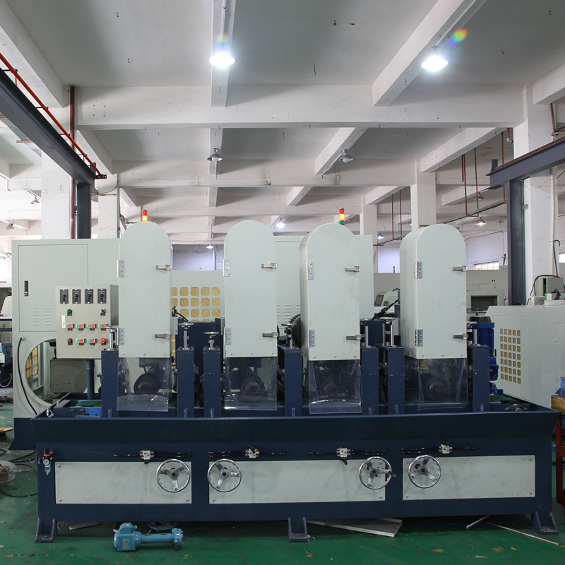150mm Mesin otomatis untuk menggiling permukaan datar menyelesaikan proses Grinding satin polishing deburring