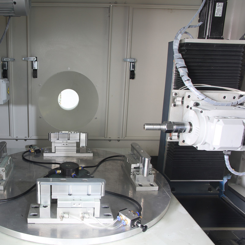 25KW stainless steel pintu kunci sisi pelat panduan Gusset Wire Drawing Machine dengan fungsi polishing