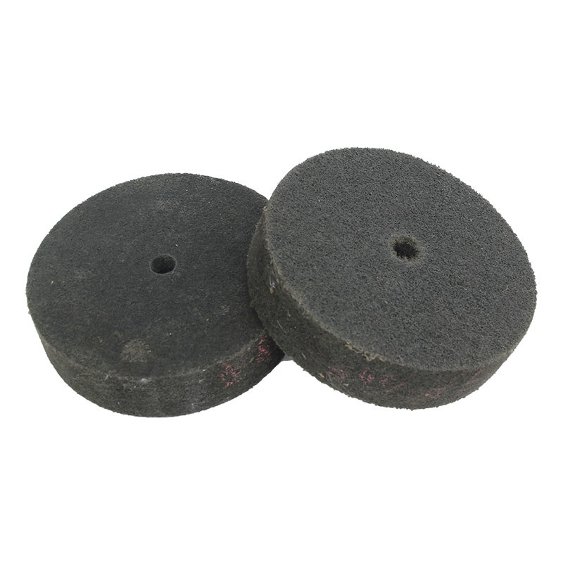 Pengolahan bahan bakar Polishing Non Woven Polishing Wheel Sharpness Nylon Grinding Wheel untuk polishing stainless steel