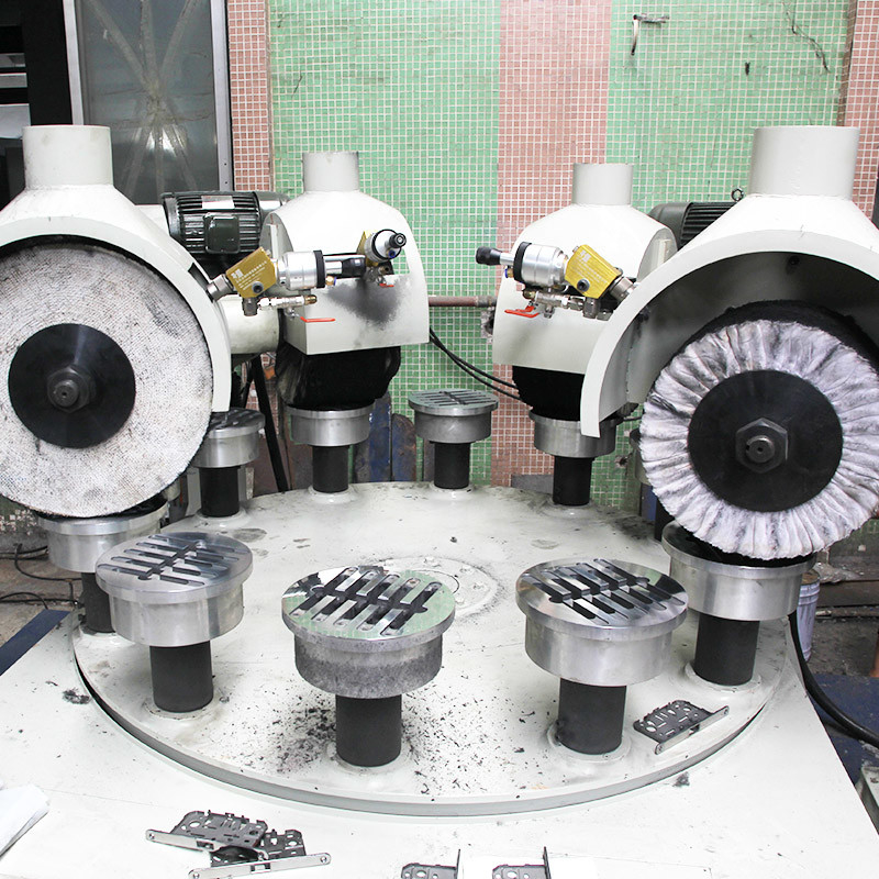 6 Kepala Gerinda Cermin Mesin Poles Rotary Buffing Untuk Panel Kunci Logam Kuningan