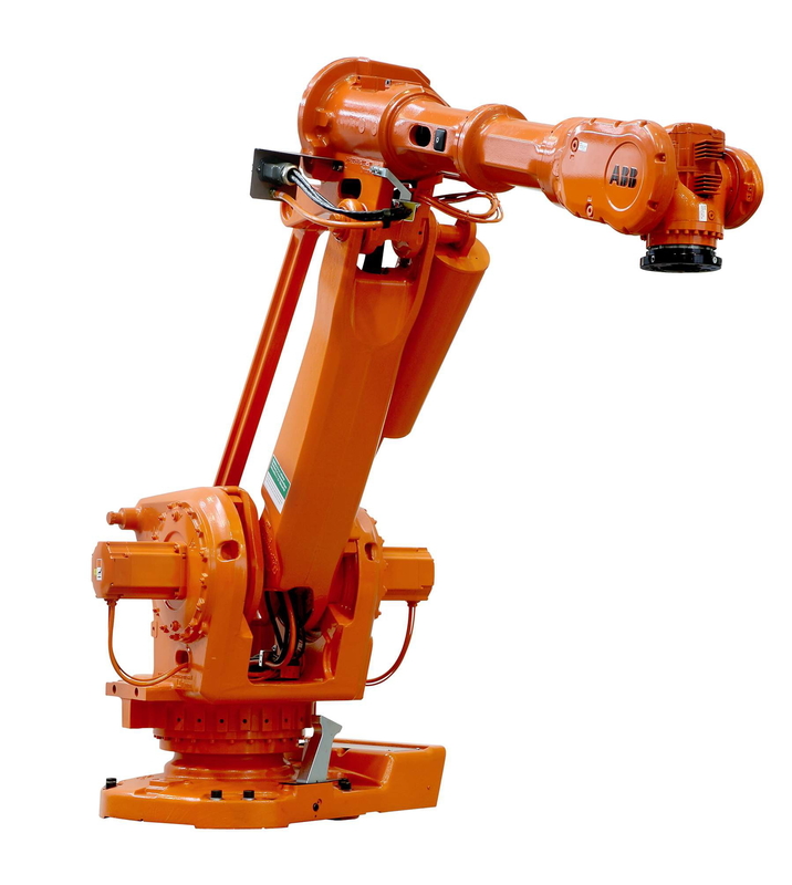 Mesin Poles Gerinda Otomatis Sepenuhnya Lengan Robot ABB Dengan Cermin Atau Garis Rambut