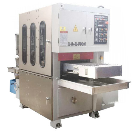 1.5KW Vacuum Motor Power Mesin Metal Finishing 60mm Dengan 5.5KW Swing Motor Power