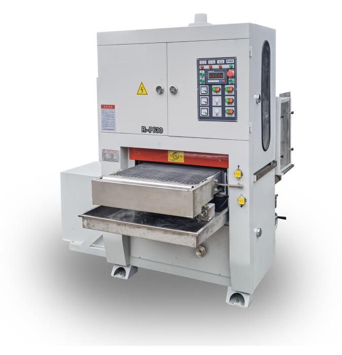 1.5KW Vacuum Motor Power Mesin Metal Finishing 60mm Dengan 5.5KW Swing Motor Power