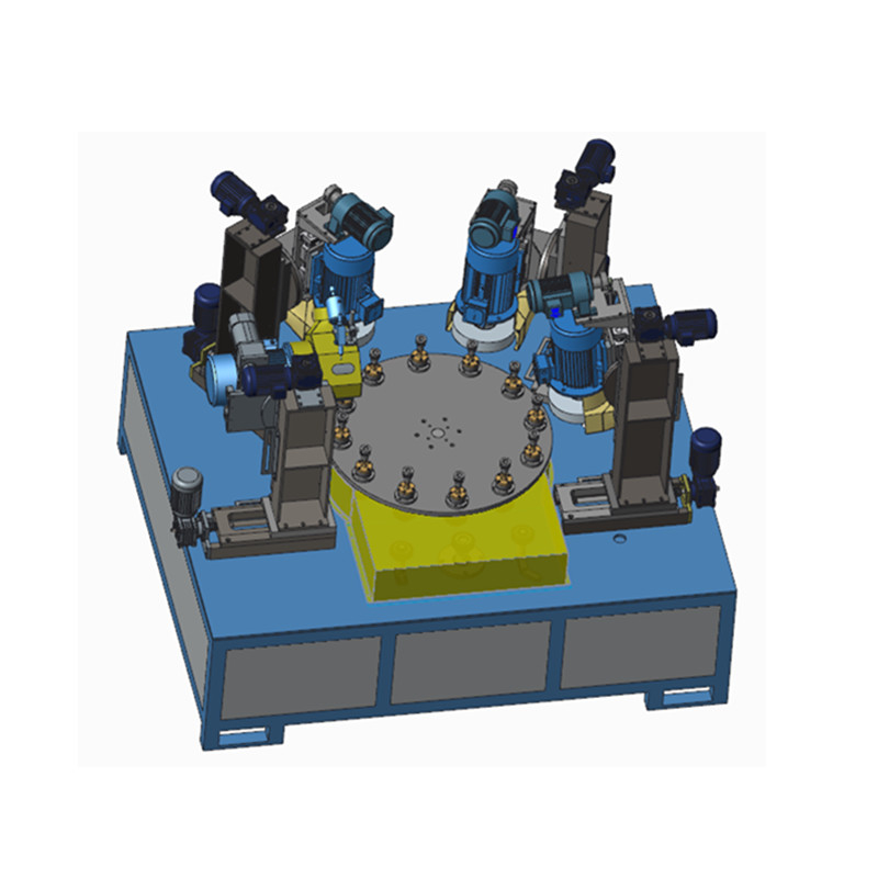 Tidak Ada Penutup Luar Metal Industri Double Head Sanding Disc Polishing Machine Wire Drawing Machine untuk Steel Wire
