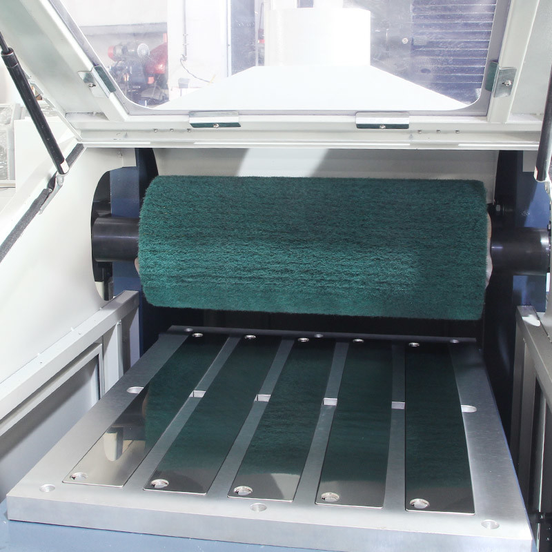 Vacuum Adsorption Stainless Steel Sheet Grinding Flat Edge Metal Plate Polishing Machine dengan penutup ramah lingkungan