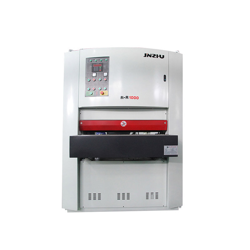 Ketahanan Tinggi Efisiensi Garing Grinding Rr1000mm Bagian Logam Permukaan Deburring Sheet Metal Buffing Mesin menggambar untuk logam