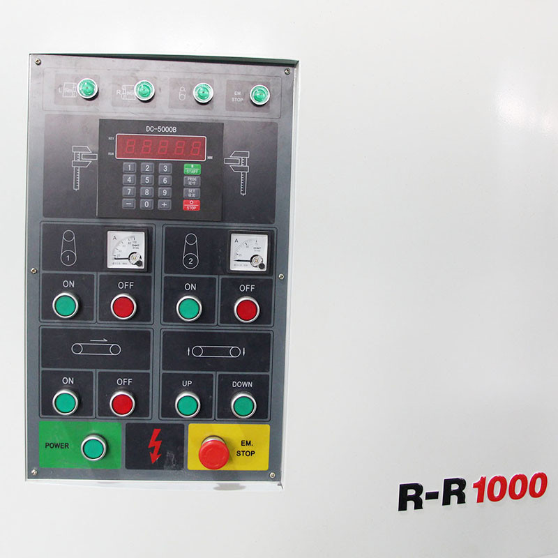 Ketahanan Tinggi Efisiensi Garing Grinding Rr1000mm Bagian Logam Permukaan Deburring Sheet Metal Buffing Mesin menggambar untuk logam