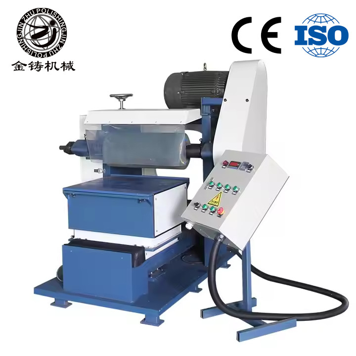 Custom 600 * 600mm Metal Flat Polishing Machine Efisiensi Tinggi Otomatis Metal Puffing untuk Pabrik Manufaktur