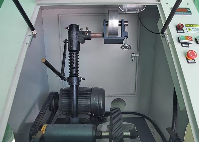 Industri Metal Stainless Steel Pipe Buffing No.4 Hairline Finishing Round Tube Plate Grinding Polishing Machine