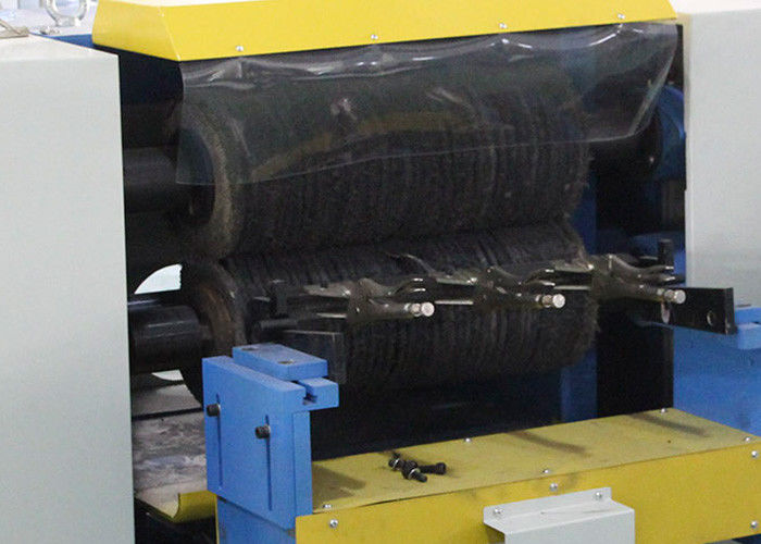 Mirror Finishing Double Shaft Cutlery Polishing Machine Untuk Pegangan Sendok Stainless Steel