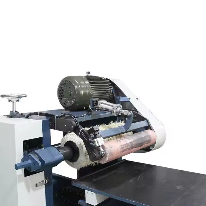 Mesin polesan logam stainless steel otomatis untuk cermin atau matt finishing pada berbagai permukaan