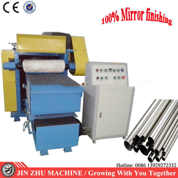 Mirror Finish Round Pipe Polishing Machine Diameter Pipa 20-70mm Dengan Garansi 1 Tahun