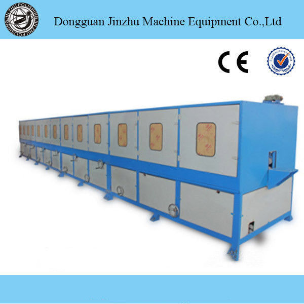5.5kw * 10 Mesin Poles Tabung SS Industri 8.8 * 1.15 * 1.8m Ukuran Mesin