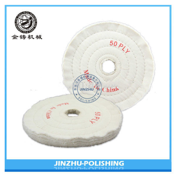Pearl 4 Inch Lapisan Polishing Lapisan Buffing Wheel Untuk stainless steel Mirror Finishing