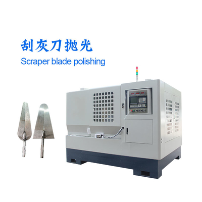 Custom CNC Polishing Machine Rotary Metal Surface Buffing Aluminium Ss Deburring Grinding Machine Untuk Trowel